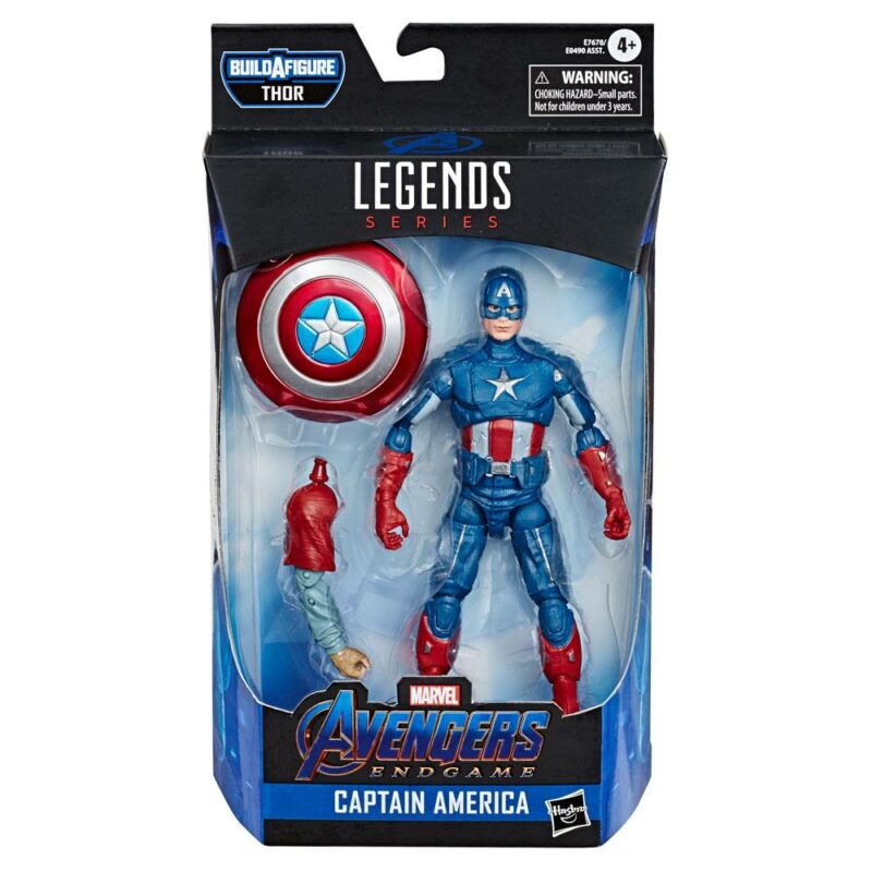 Avengers 2019 Marvel Legends Wave 3 Action Figure Captain America (Avengers: Endgame) 15 cm