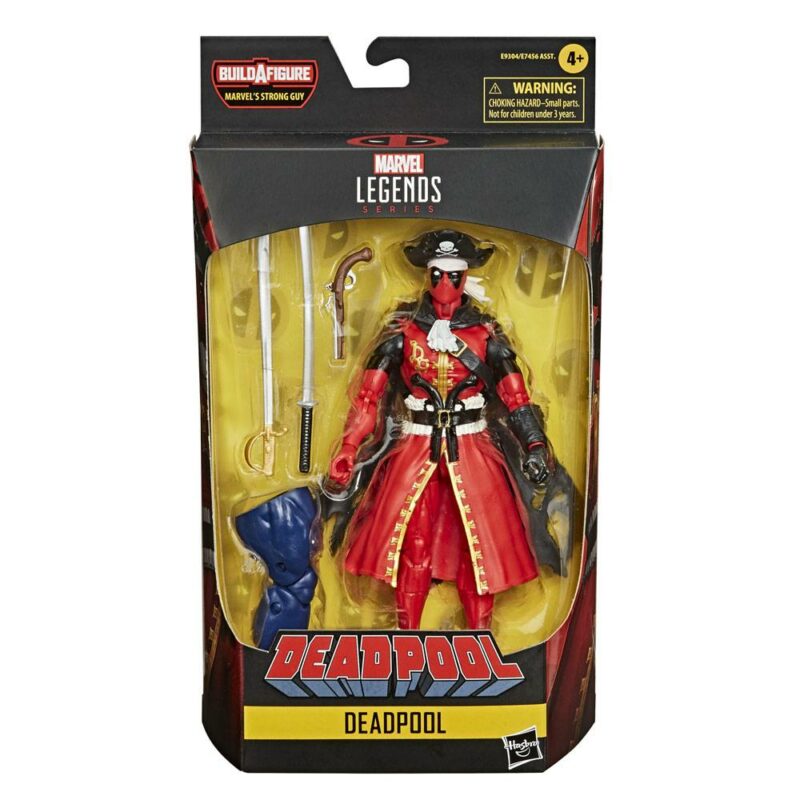 Deadpool Marvel Legends 2020 Wave 1 Action Figure Deadpool (Pirate Suit) 15 cm