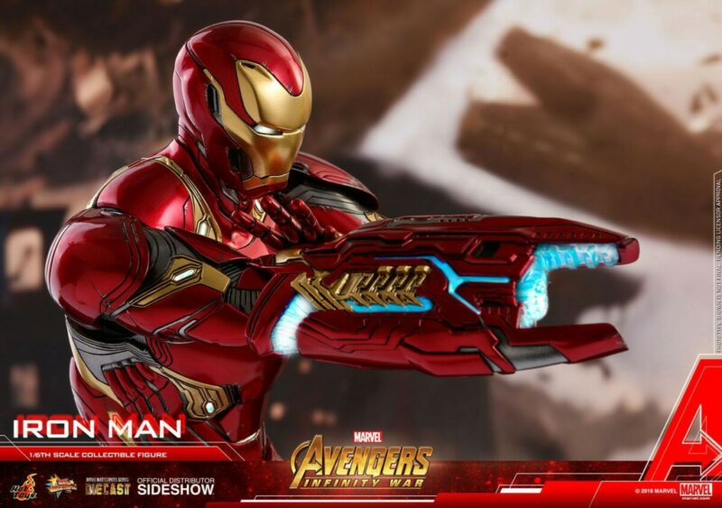 Avengers Infinity War Diecast Movie Masterpiece Action Figure 1/6 Iron Man 32 cm - immagine 4