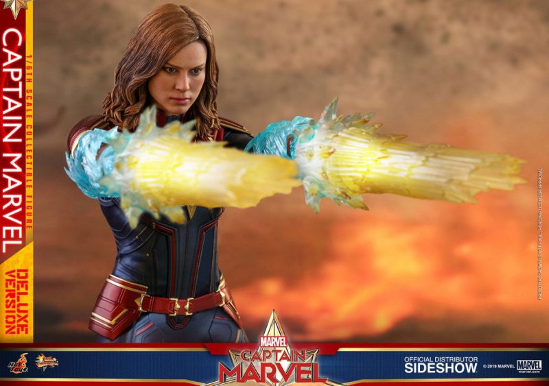 Captain Marvel Movie Masterpiece Action Figure 1/6 Captain Marvel Deluxe Ver. 29 cm - immagine 6