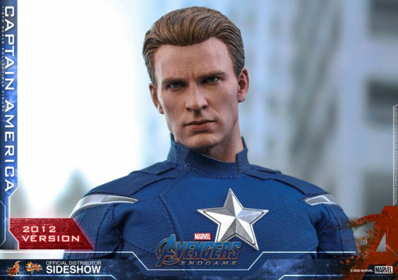Avengers: Endgame Movie Masterpiece Action Figure 1/6 Captain America (2012 Version) 30 cm - immagine 4