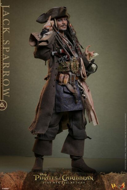 Pirates of the Caribbean Dead Men Tell No Tales Movie Masterpiece DX Action Figure 1/6 Jack Sparrow