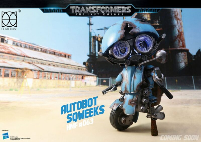 Transformers The Last Knight Hybrid Metal Action Figure Sqweeks 14 cm