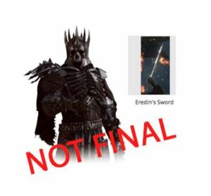 The Witcher Action Figure Eredin 18 cm