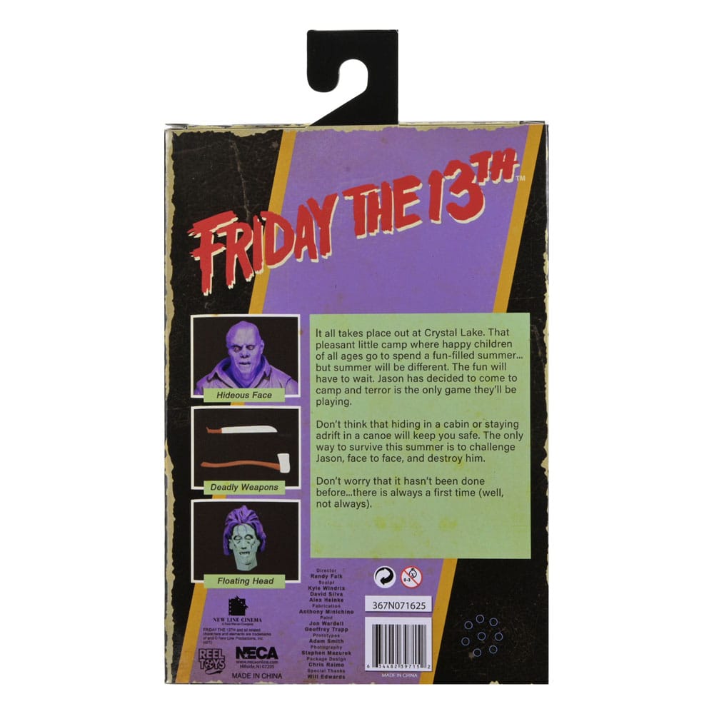 Friday the 13th Action Figure Jason Theme Music Edition (Classic Video Game Appearance) 18 cm - immagine 3