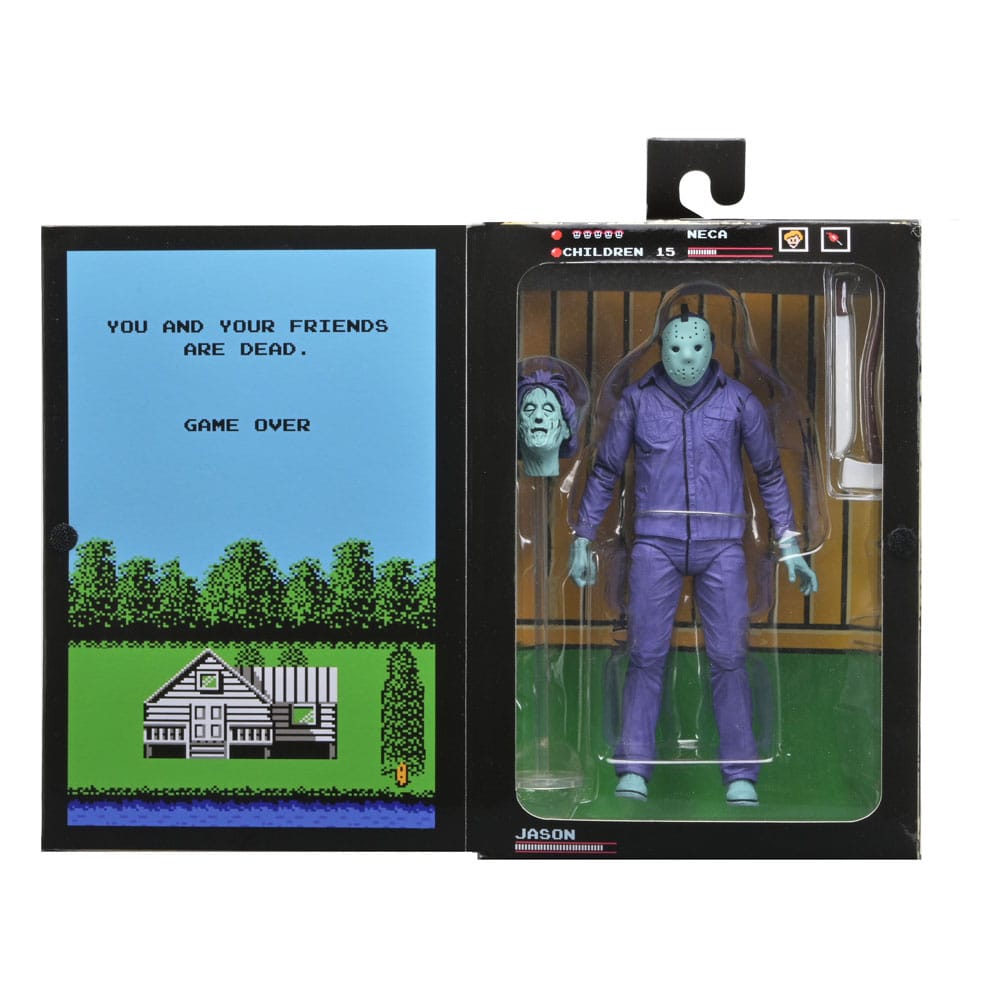 Friday the 13th Action Figure Jason Theme Music Edition (Classic Video Game Appearance) 18 cm - immagine 4