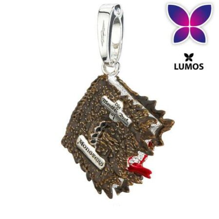 Harry Potter Bracelet Charm Lumos Monster Book of Monsters