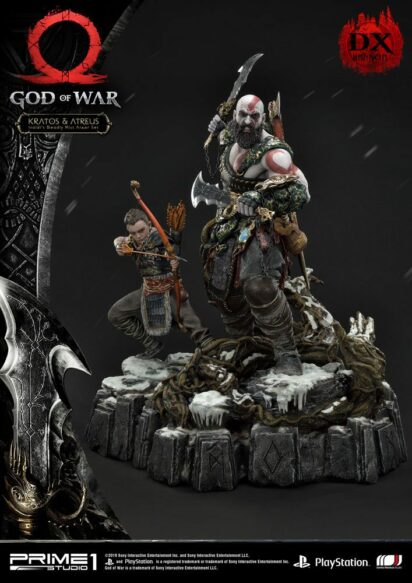 God of War (2018) Statue Kratos & Atreus Deluxe Ver. 72 cm