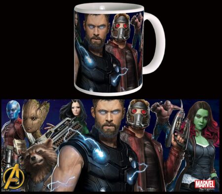 Avengers Infinity War Mug Guardians & Thor