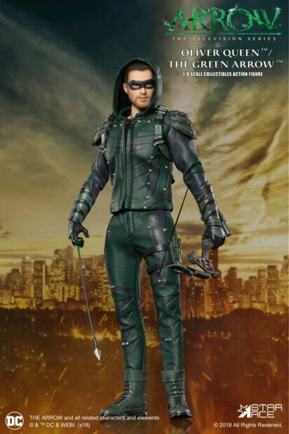 Arrow Real Master Series Action Figure 1/8 Green Arrow Deluxe Version 23 cm