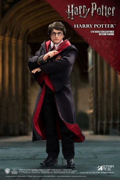 Harry Potter Real Master Series Action Figure 1/8 Harry Potter 2.0 Uniform Ver. 23 cm