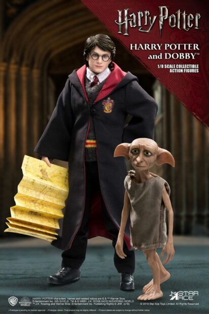 Harry Potter Real Master Series Action Figure 2-Pack 1/8 Harry & Dobby 16-23 cm