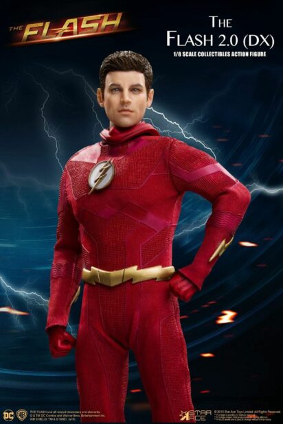 The Flash Real Master Series Action Figure 1/8 The Flash 2.0 Deluxe Version 23 cm