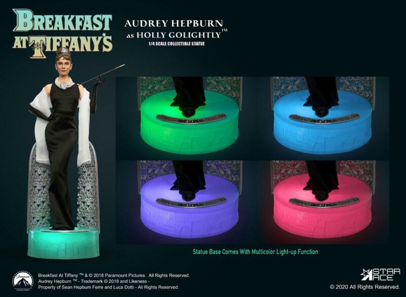 Breakfast at Tiffany's Statue 1/4 Holly Golightly (Audrey Hepburn) Deluxe Ver. 52 cm