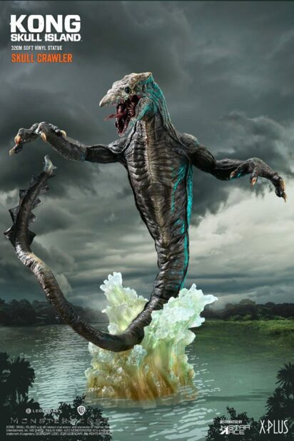 Kong Skull Island Deform Real Series Statue Skull Crawler 32 cm