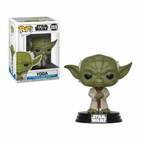 Star Wars The Clone Wars POP! Vinyl Bobble-Head Figure Yoda 9 cm