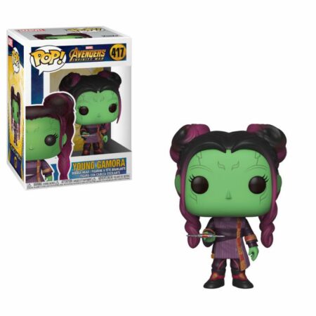 Avengers Infinity War POP! Movies Vinyl Figure Young Gamora with Dagger 9 cm