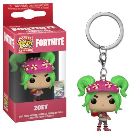 Fortnite Pocket POP! Vinyl Keychain Zoey 4 cm