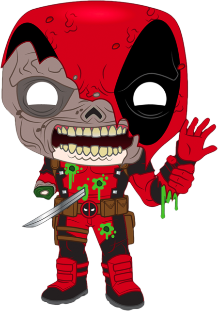 Marvel Zombies POP! Vinyl Figure Zombie Deadpool 9 cm