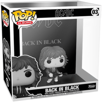 AC/DC POP! Vinyl Figure Album Back in Black Limited