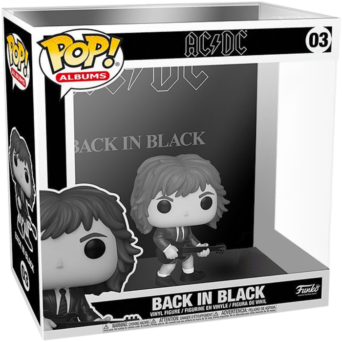 AC/DC POP! Vinyl Figure Album Back in Black Limited