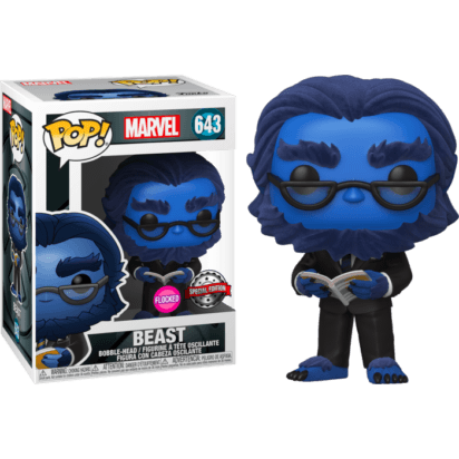 X-Men 20th Anniversary: The Last Stand POP! Marvel Vinyl Figure Beast Flocked Limited 9 cm