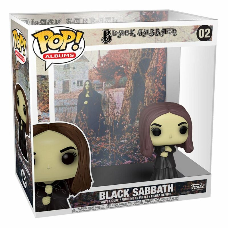 Black Sabbath POP! Albums Vinyl Figure Black Sabbath 9 cm