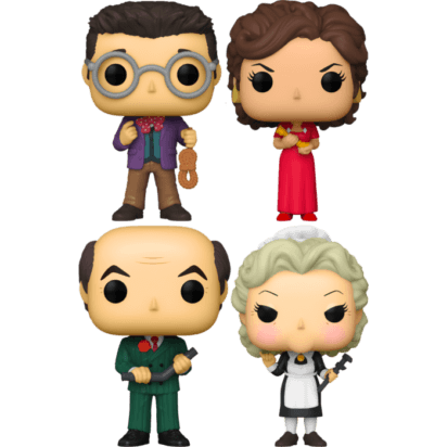 Clue - The Classic Detective Pop! Vinyl Bundle (Set of 4)