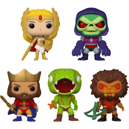 Masters of the Universe - Hey, What’s Going On? Pop! Vinyl Figure Bundle (Set of 5)