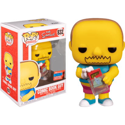 The Simpsons POP! Vinyl Figure Comic Book Guy (2020 Fall Convention Exclusive)