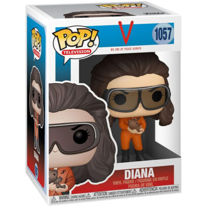V POP! TV Vinyl Figure Diana in Glasses w/Rodent 9 cm