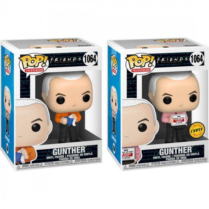 Friends POP! TV Vinyl Figures Gunther 9 cm Assortment (2)