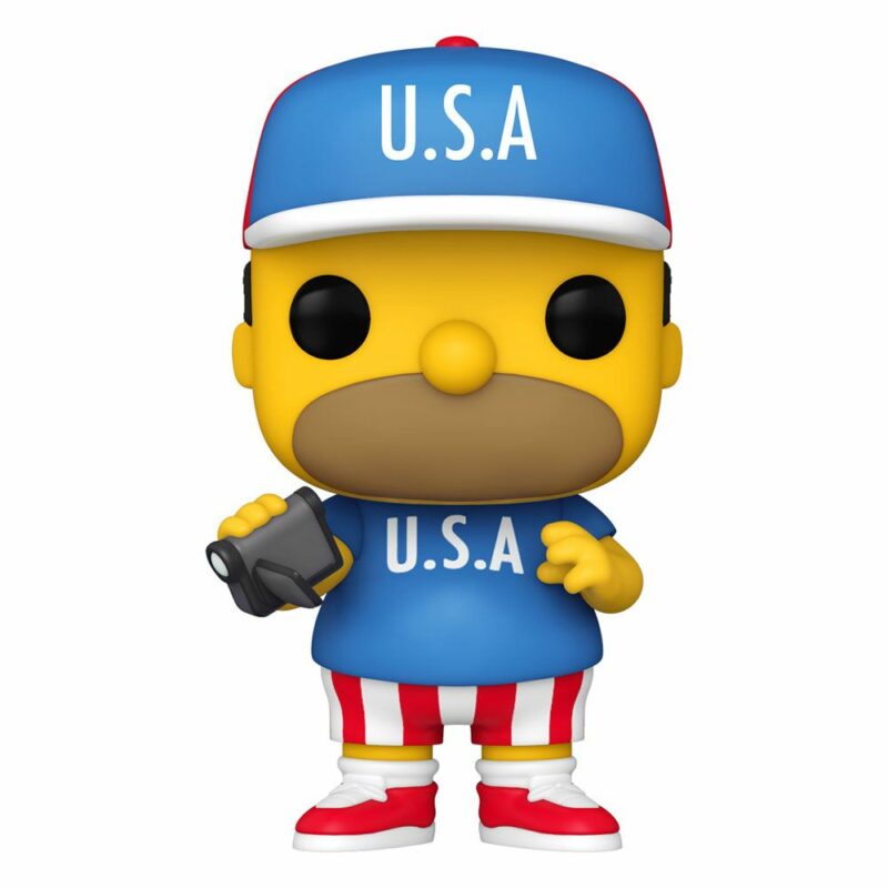 Simpsons POP! Animation Vinyl Figure USA Homer 9 cm