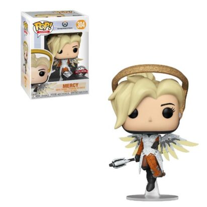 Overwatch POP! Games Vinyl Figure Blizzard 30th - Mercy (DGLT) 9 cm