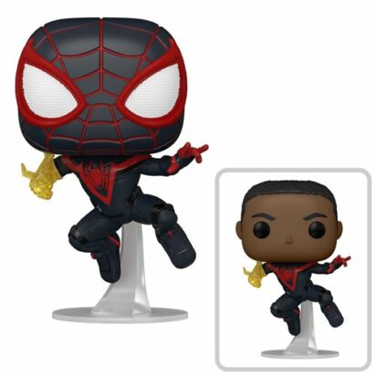 Marvel's Spider-Man POP! Games Vinyl Figures Miles Morales Classic Suit 9 cm Assortment (2)