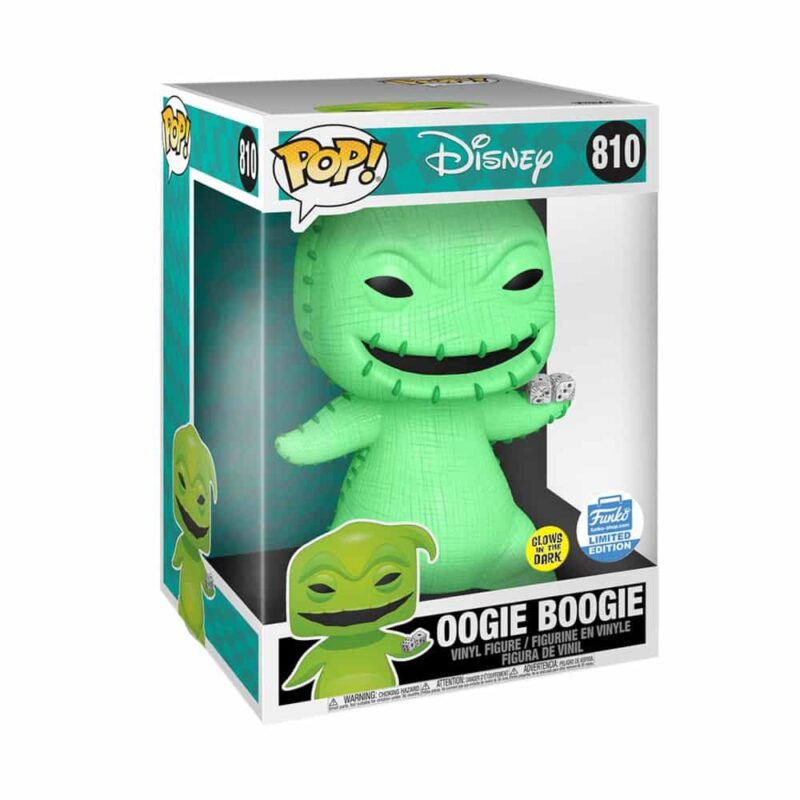 Nightmare before Christmas POP! Town Vinyl Figure Oogie Boogie Glow in the Dark Limited 25 cm