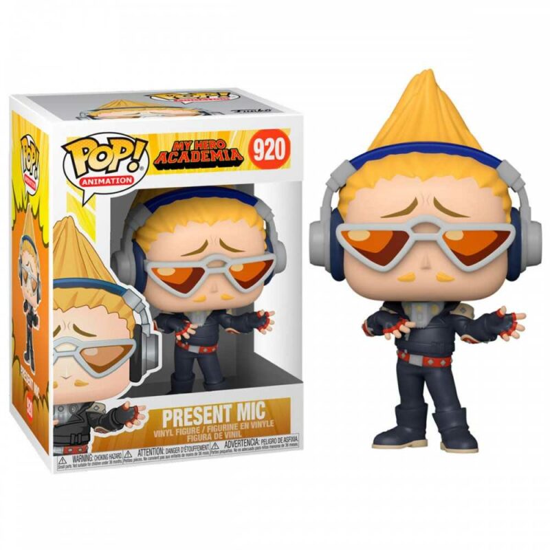 My Hero Academia POP! Animation Vinyl Figure Present Mic 9 cm