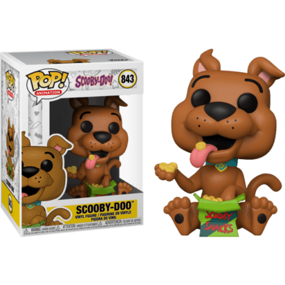 Scooby-Doo Pop! Vinyl Figure Scooby Doo with Scooby snacks Limited 9 cm