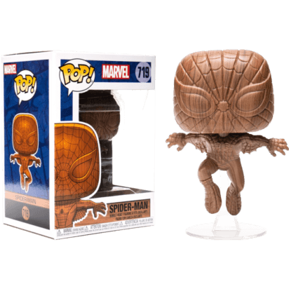 Iron Man POP! Vinyl Figure Spider-Man Wood Deco Limited 9 cm