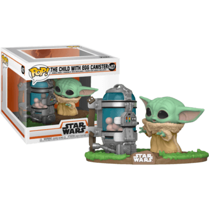 Star Wars The Mandalorian POP! Deluxe Vinyl Figure The Child Egg Canister 9 cm