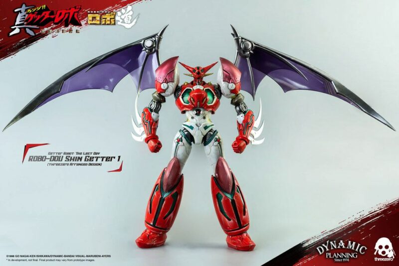 Getter Robot: The Last Day Robo-Dou Action Figure Shin Getter 1 Anime Color Version 23 cm