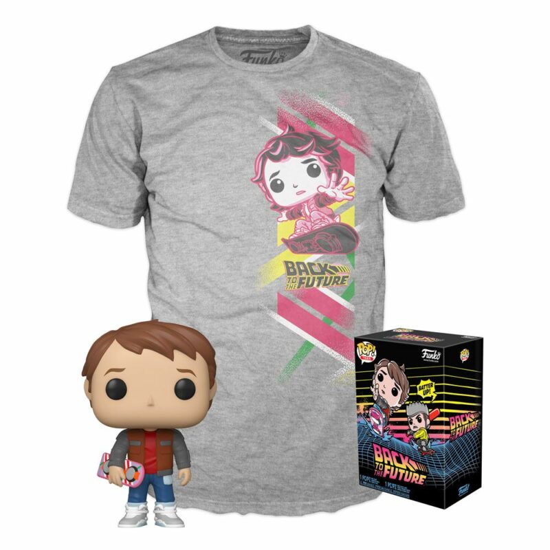 Back to the Future POP! & Tee Box Marty Exclusive