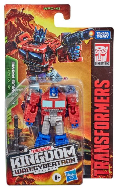 Transformers Generations War for Cybertron: Kingdom Core Class 2021 W1 Action Figure Optimus Prime 9 cm