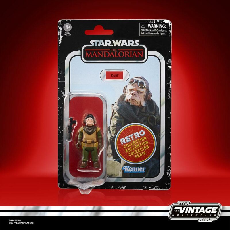 Star Wars The Mandalorian Retro Collection 2021 Action Figure Kuiil 10 cm