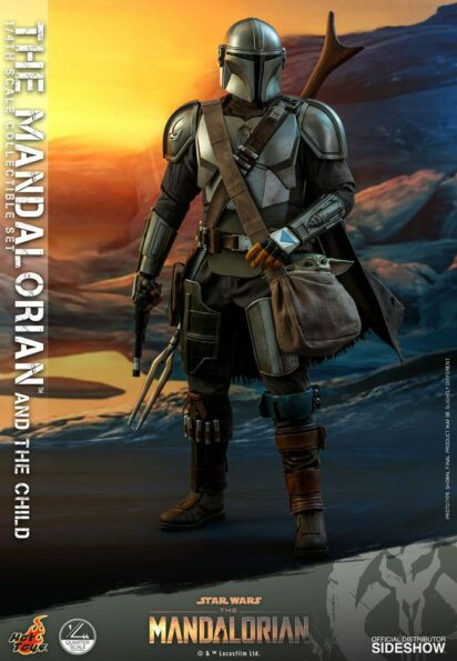 Star Wars The Mandalorian Action Figure 2-Pack 1/4 The Mandalorian & The Child 46 cm