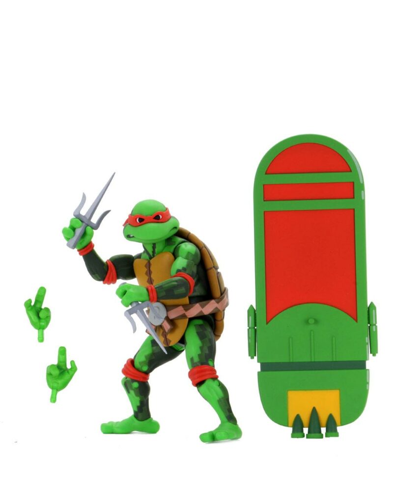 Teenage Mutant Ninja Turtles: Series 2 Turtles in Time Action Figure Raphael 18 cm