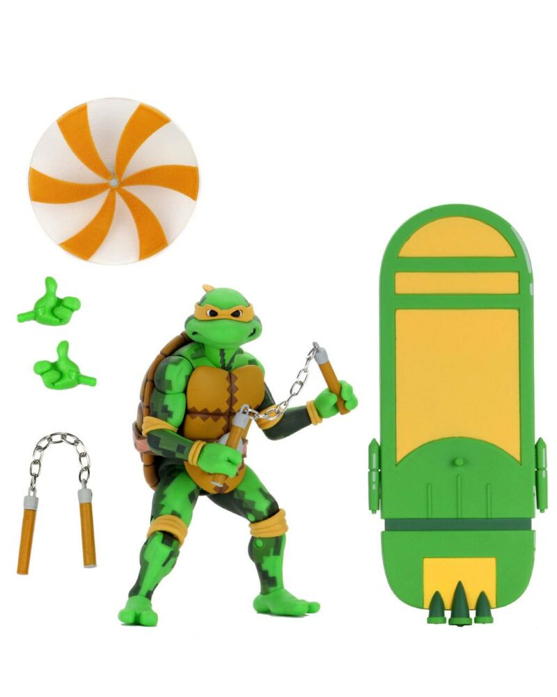 Teenage Mutant Ninja Turtles: Series 2 Turtles in Time Action Figure Michelangelo 18 cm