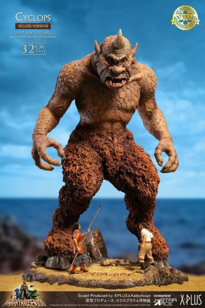 The 7th Voyage of Sinbad Soft Vinyl Statue Ray Harryhausens Cyclops Deluxe Version 32 cm