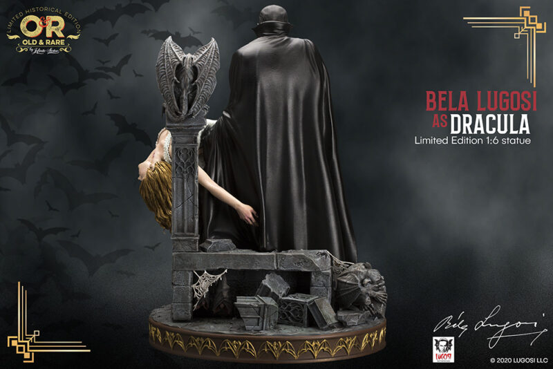 BELA LUGOSI OLD&RARE RESIN STATUE 1/6 - immagine 3