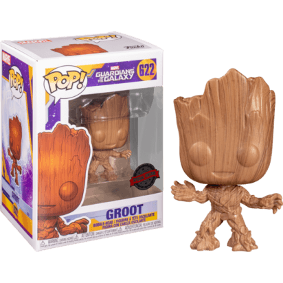 Guardian of The Galaxy Vol. 2 POP! Vinyl Figure Baby Groot Wood Deco Limited 9 cm